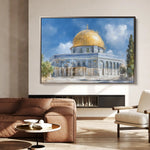 Palestine 160 Canvas Art 60 x 40 cm / Stretched on hidden frame