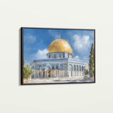 Palestine 160 Canvas Art 60 x 40 cm / Stretched on hidden frame