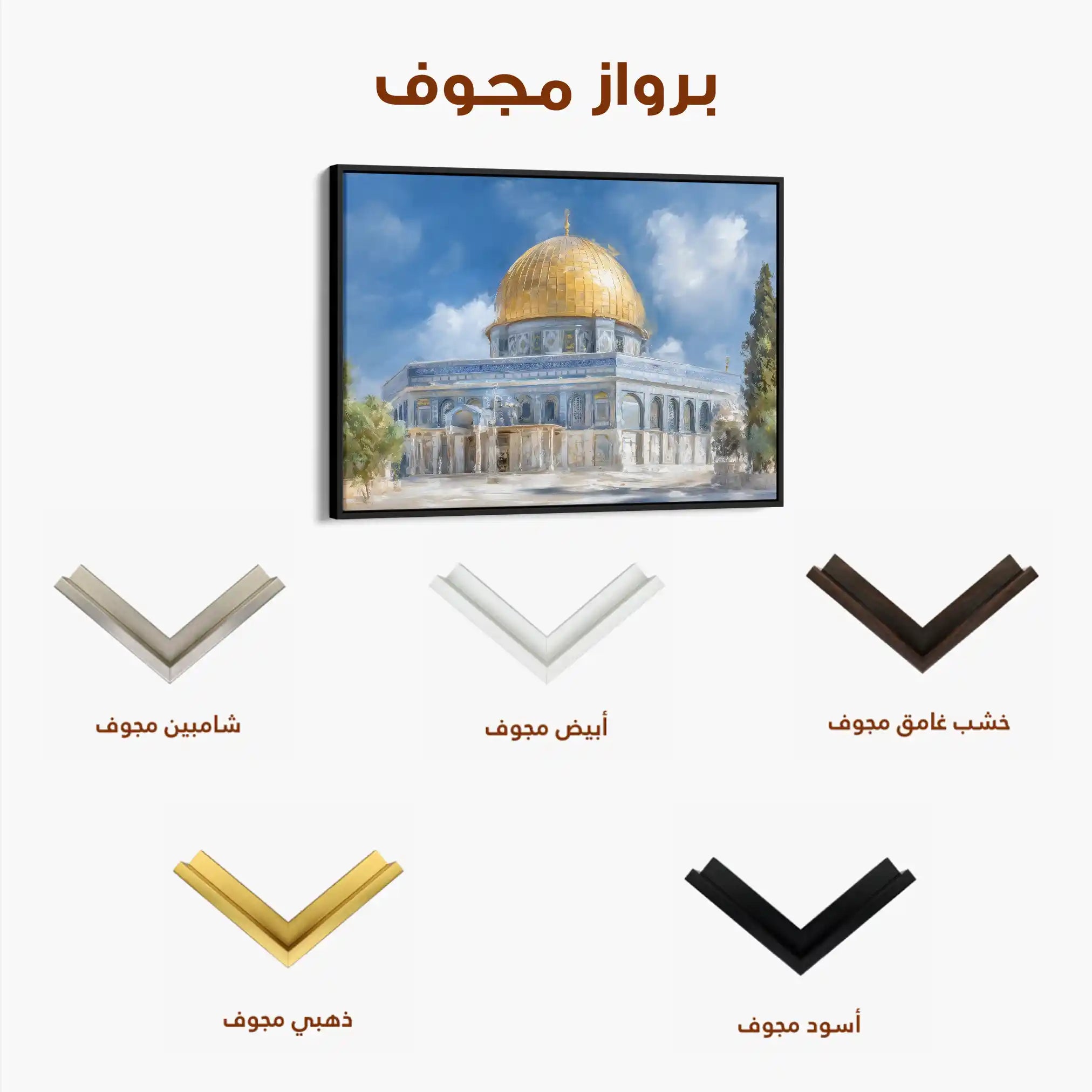 Palestine 160 Canvas Art 60 x 40 cm / Stretched on hidden frame