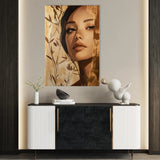 Portrait 160 Canvas Art 90 x 60 cm / Stretched on hidden frame