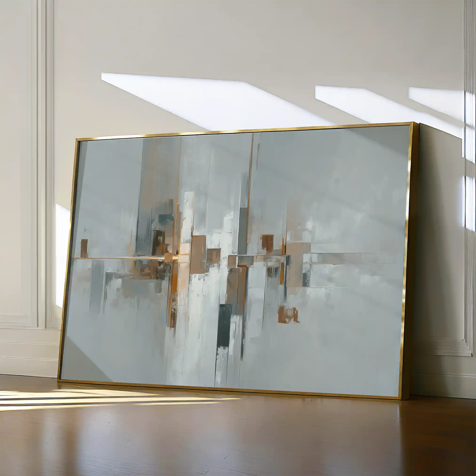 Abstract 1600 Canvas Art 60 x 40 cm / Stretched on hidden frame
