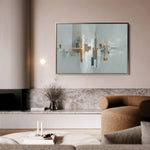 Abstract 1600 Canvas Art 60 x 40 cm / Stretched on hidden frame