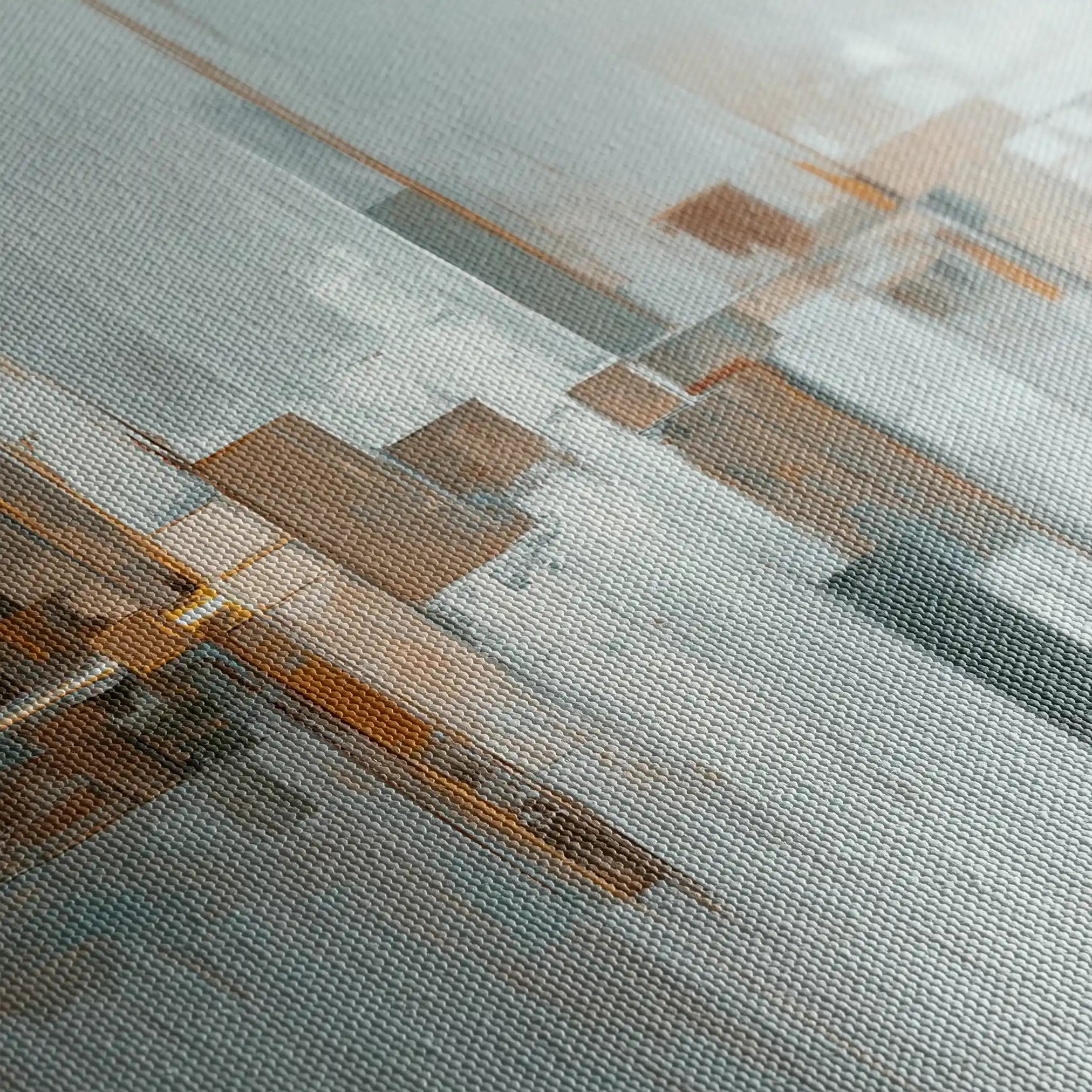 Abstract 1600 Canvas Art 60 x 40 cm / Stretched on hidden frame