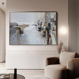 Abstract 1601 Canvas Art 60 x 40 cm / Stretched on hidden frame