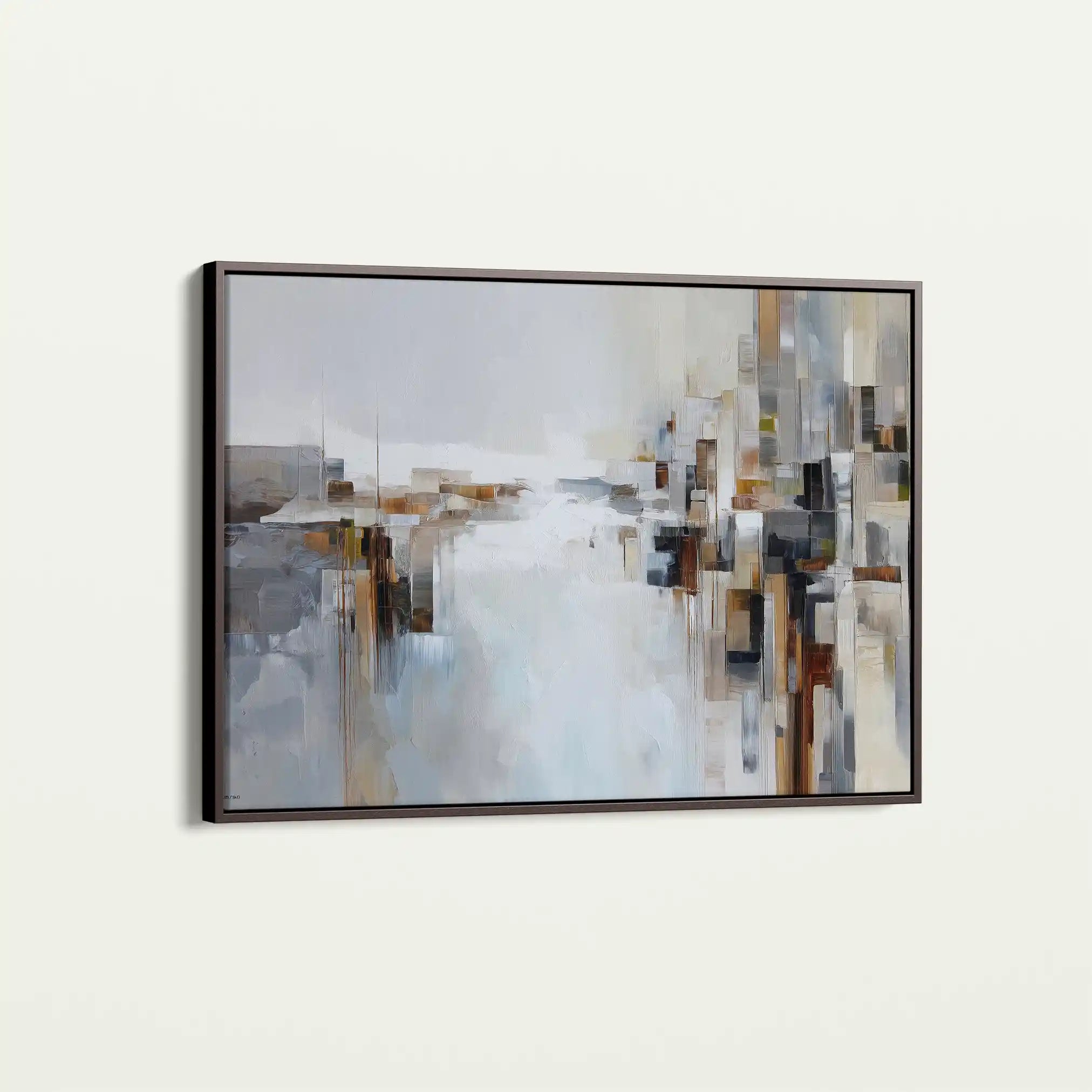 Abstract 1601 Canvas Art 60 x 40 cm / Stretched on hidden frame
