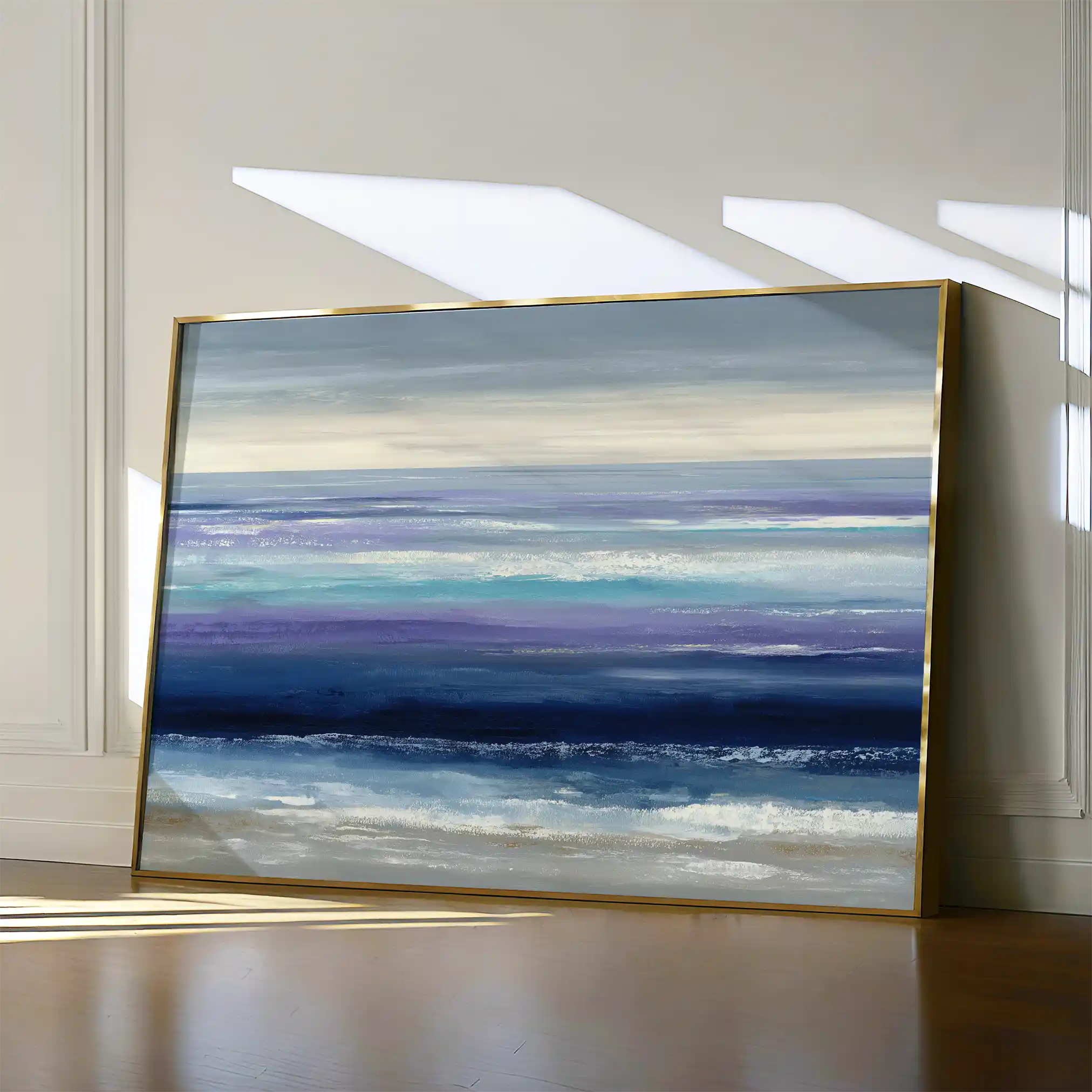 Abstract 1602 Canvas Art 60 x 40 cm / Stretched on hidden frame