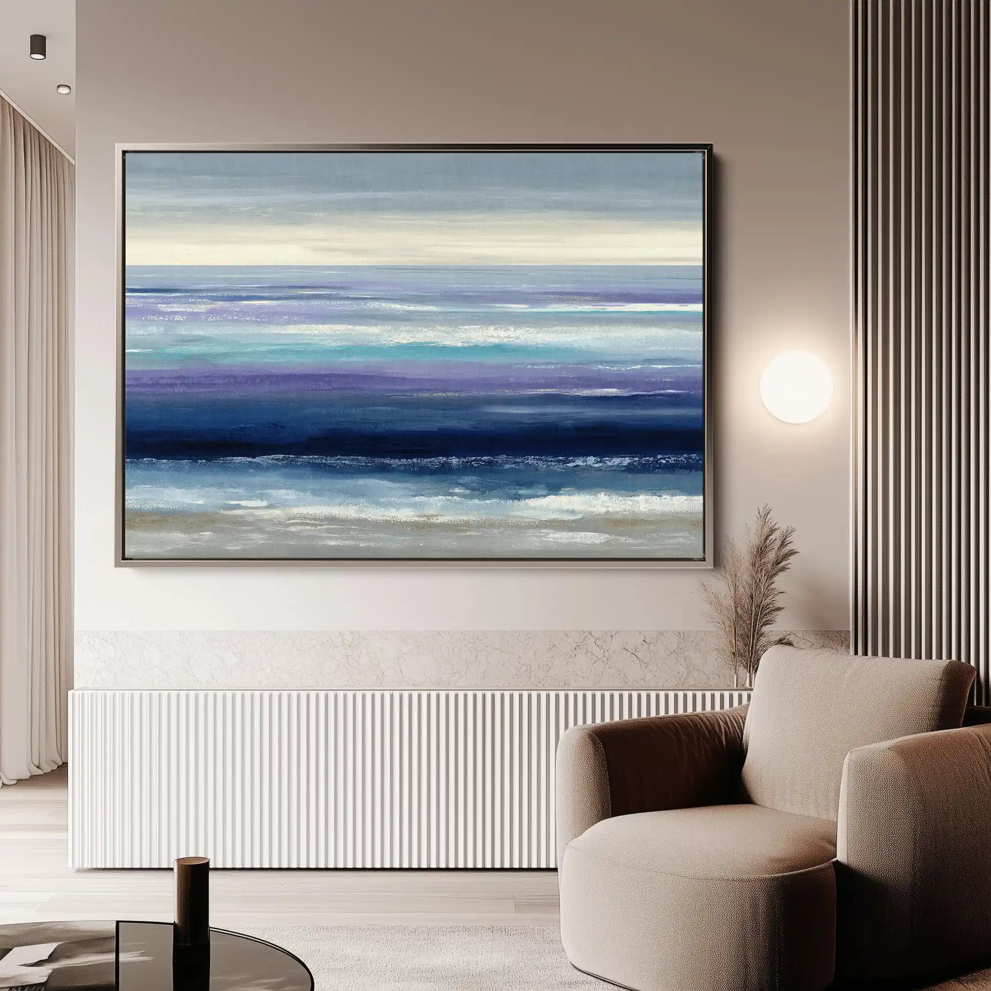 Abstract 1602 Canvas Art 60 x 40 cm / Stretched on hidden frame