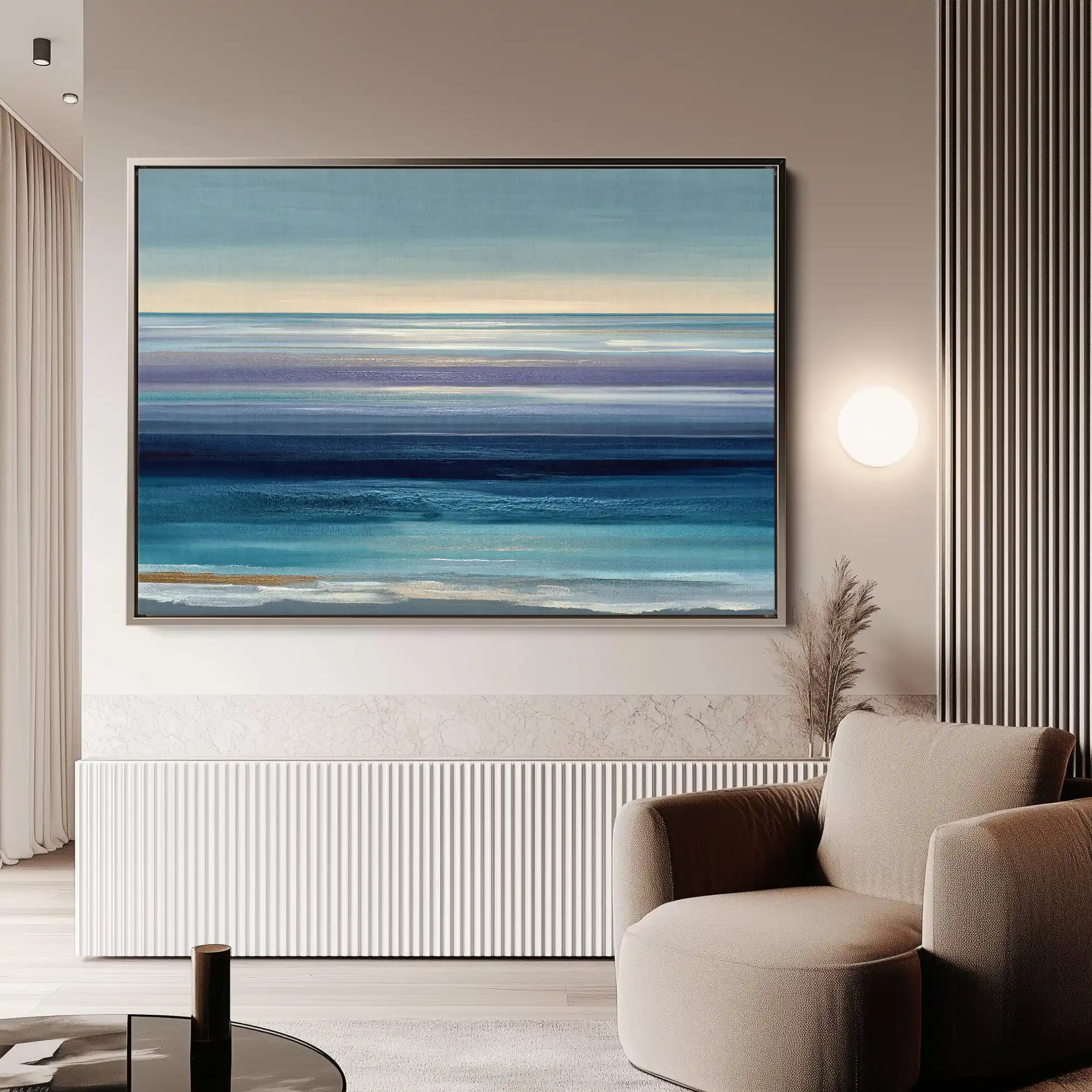 Abstract 1603 Canvas Art 60 x 40 cm / Stretched on hidden frame