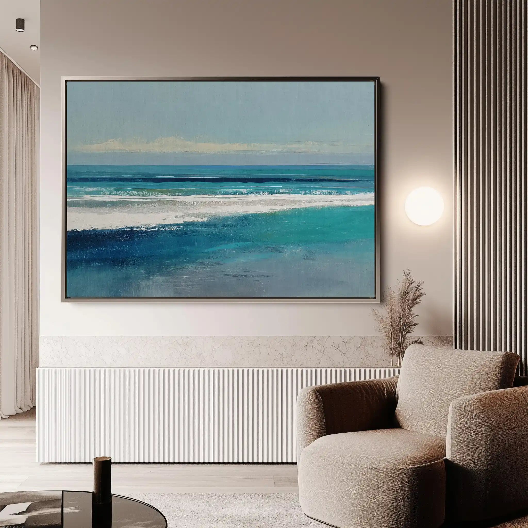 Abstract 1604 Canvas Art 60 x 40 cm / Stretched on hidden frame