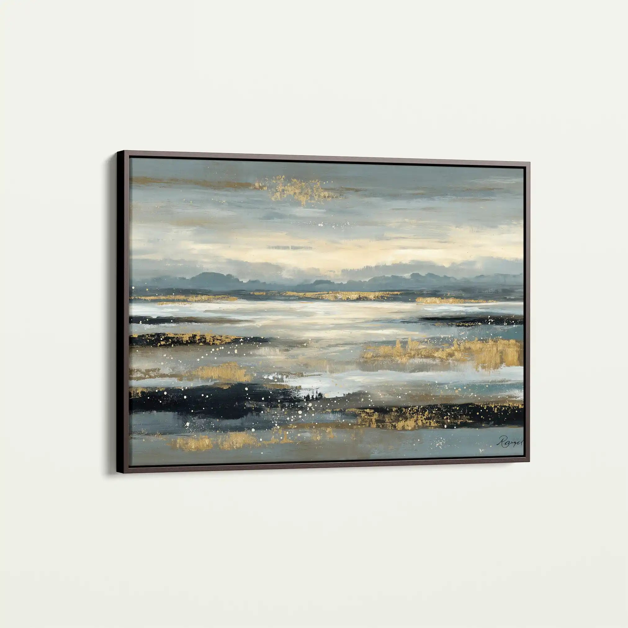 Abstract 1607 Canvas Art 60 x 40 cm / Stretched on hidden frame