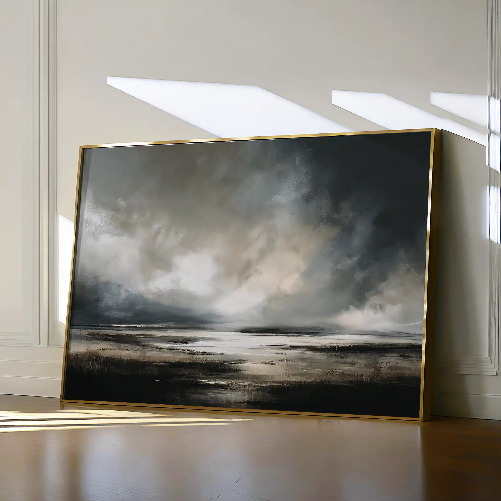 Abstract 1608 Canvas Art 60 x 40 cm / Stretched on hidden frame