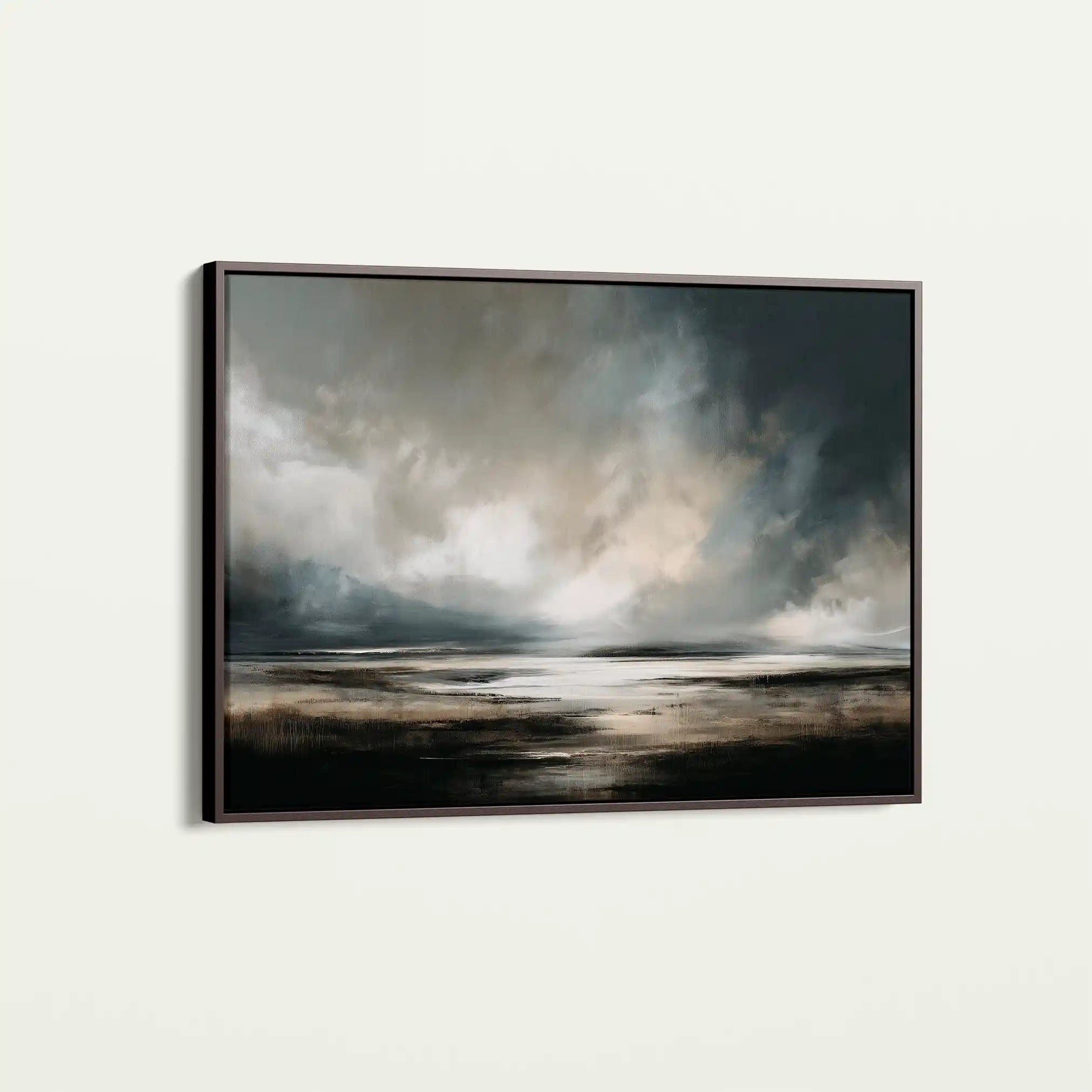 Abstract 1608 Canvas Art 60 x 40 cm / Stretched on hidden frame