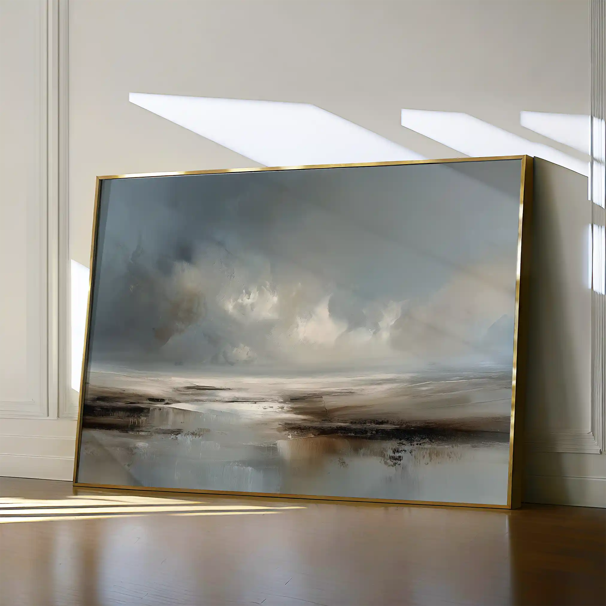 Abstract 1609 Canvas Art 60 x 40 cm / Stretched on hidden frame