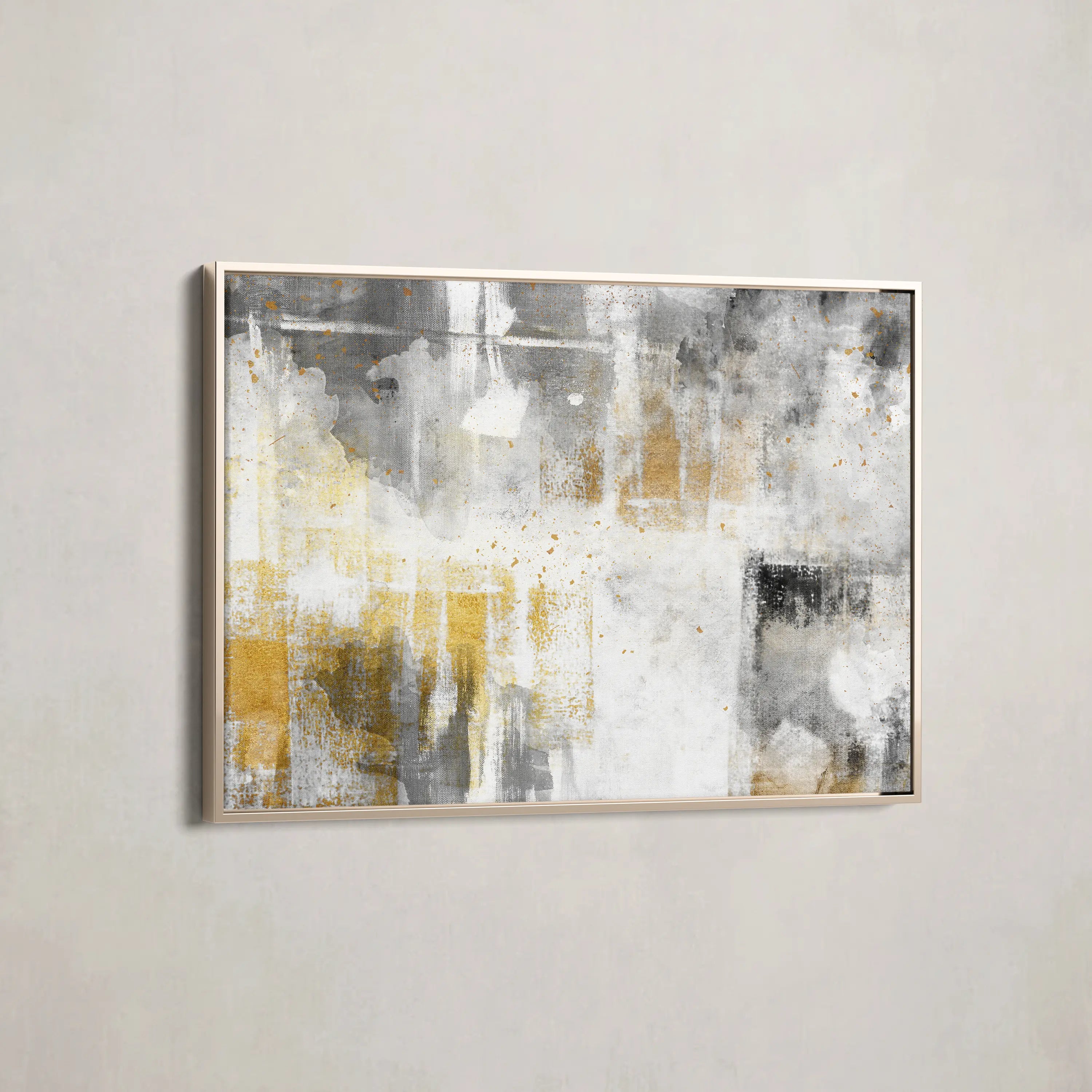 Abstract Canvas Wall Art WAD161-A 90 x 60 cm / Stretched on hidden frame