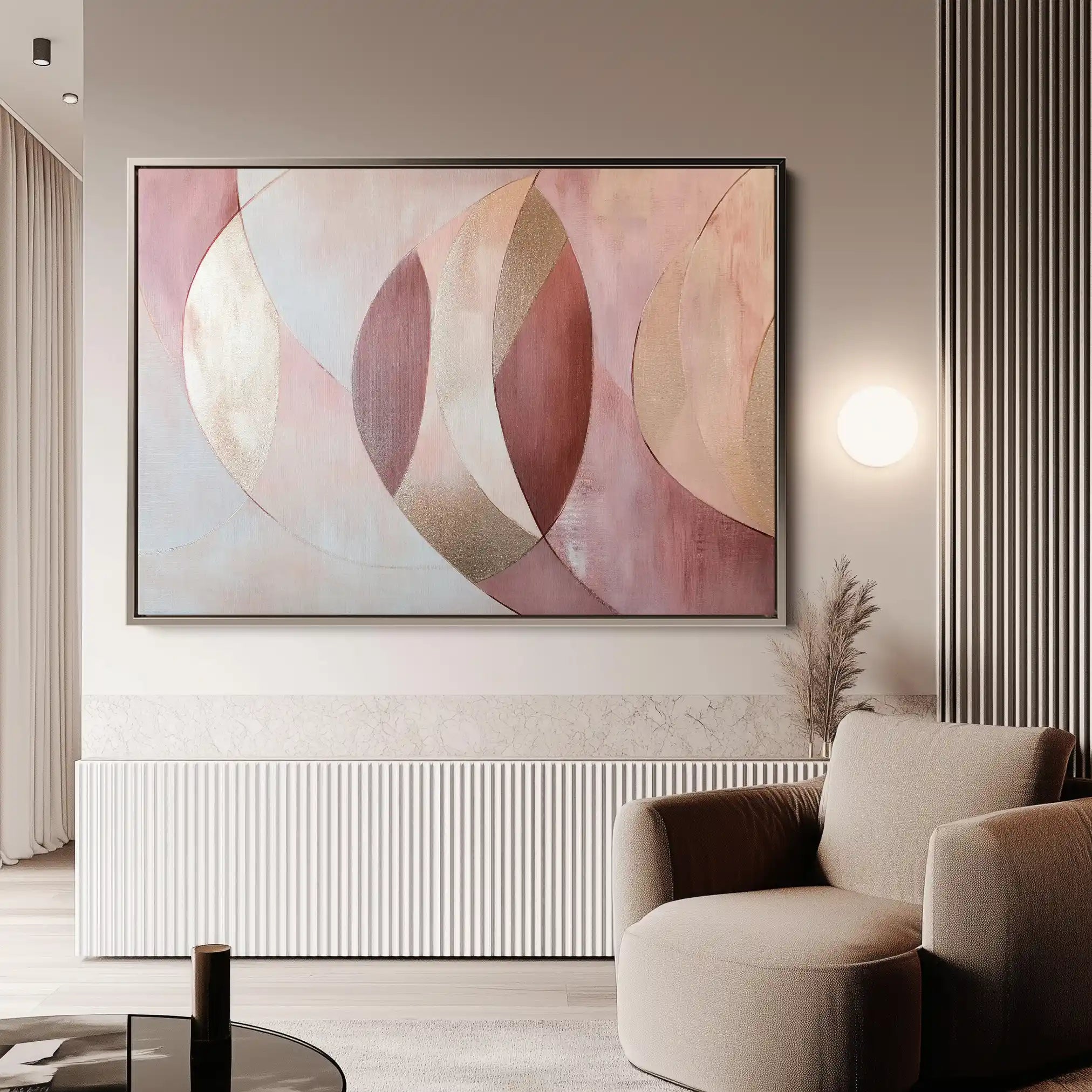 Boho 161 Canvas Art 90 x 60 cm / Stretched on hidden frame