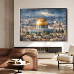 Palestine 161 Canvas Art 60 x 40 cm / Stretched on hidden frame