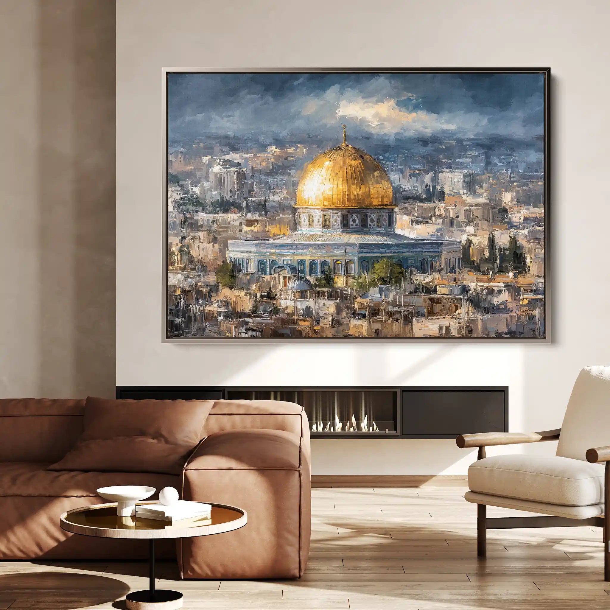 Palestine 161 Canvas Art 60 x 40 cm / Stretched on hidden frame