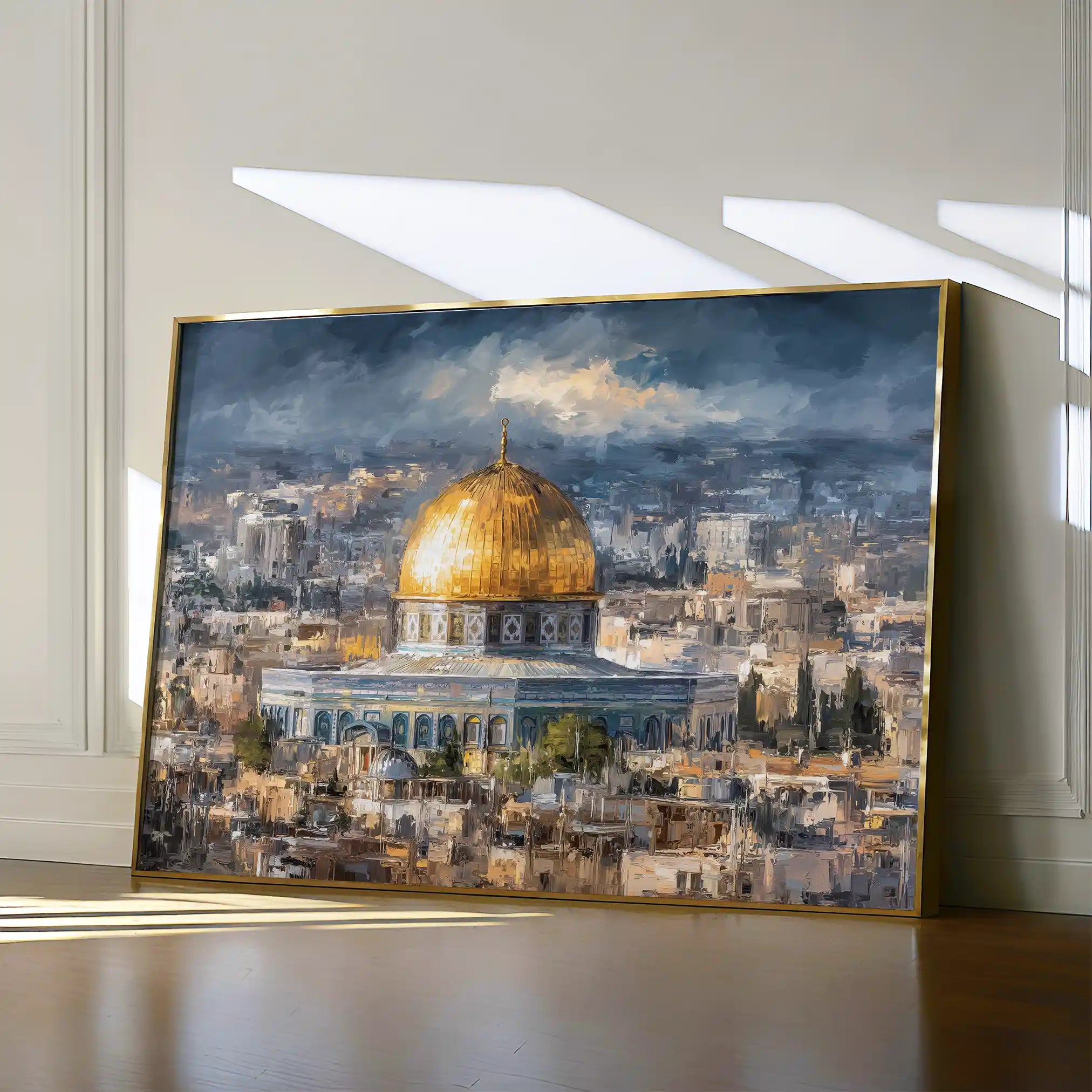 Palestine 161 Canvas Art 60 x 40 cm / Stretched on hidden frame