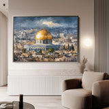 Palestine 161 Canvas Art 60 x 40 cm / Stretched on hidden frame