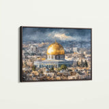 Palestine 161 Canvas Art 60 x 40 cm / Stretched on hidden frame