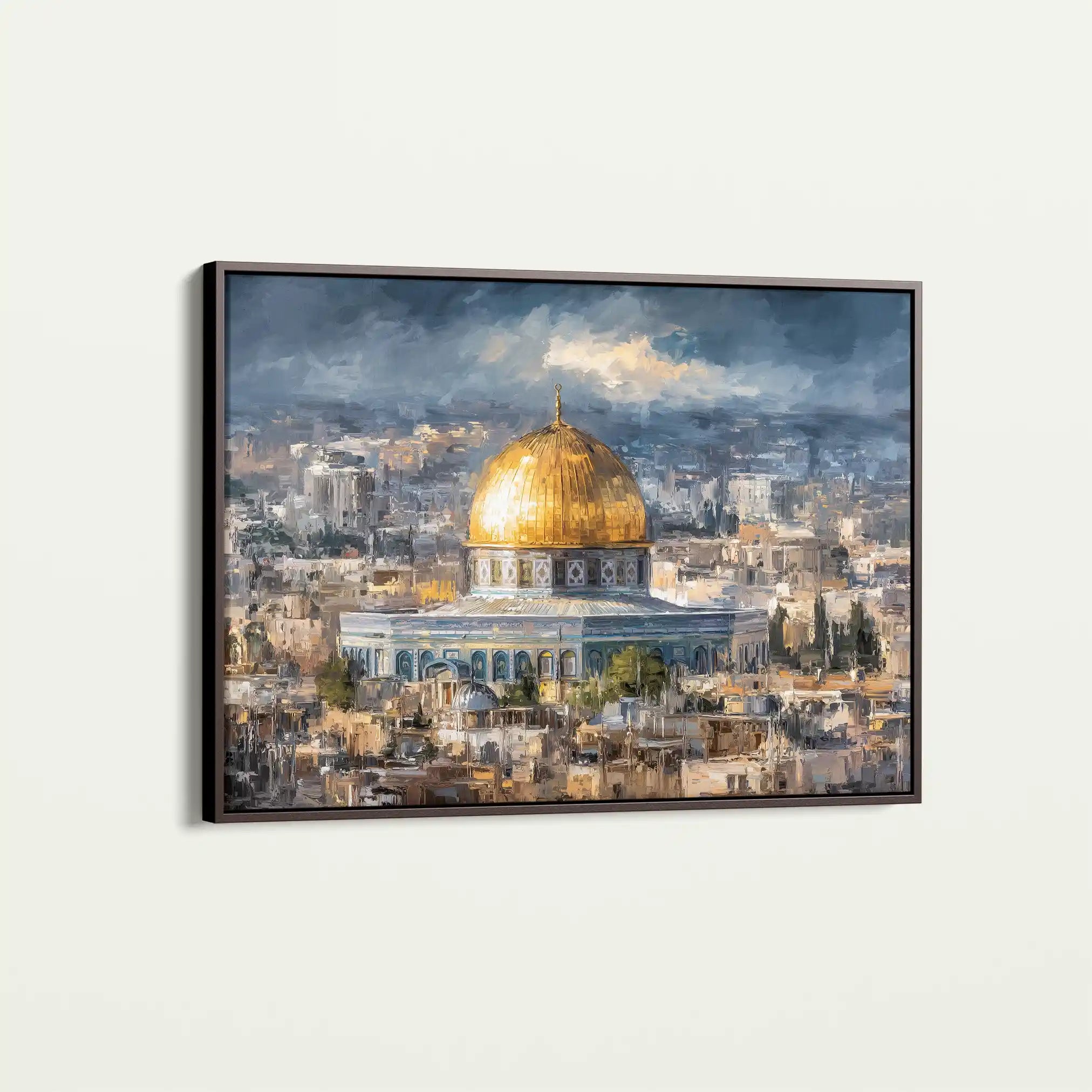 Palestine 161 Canvas Art 60 x 40 cm / Stretched on hidden frame