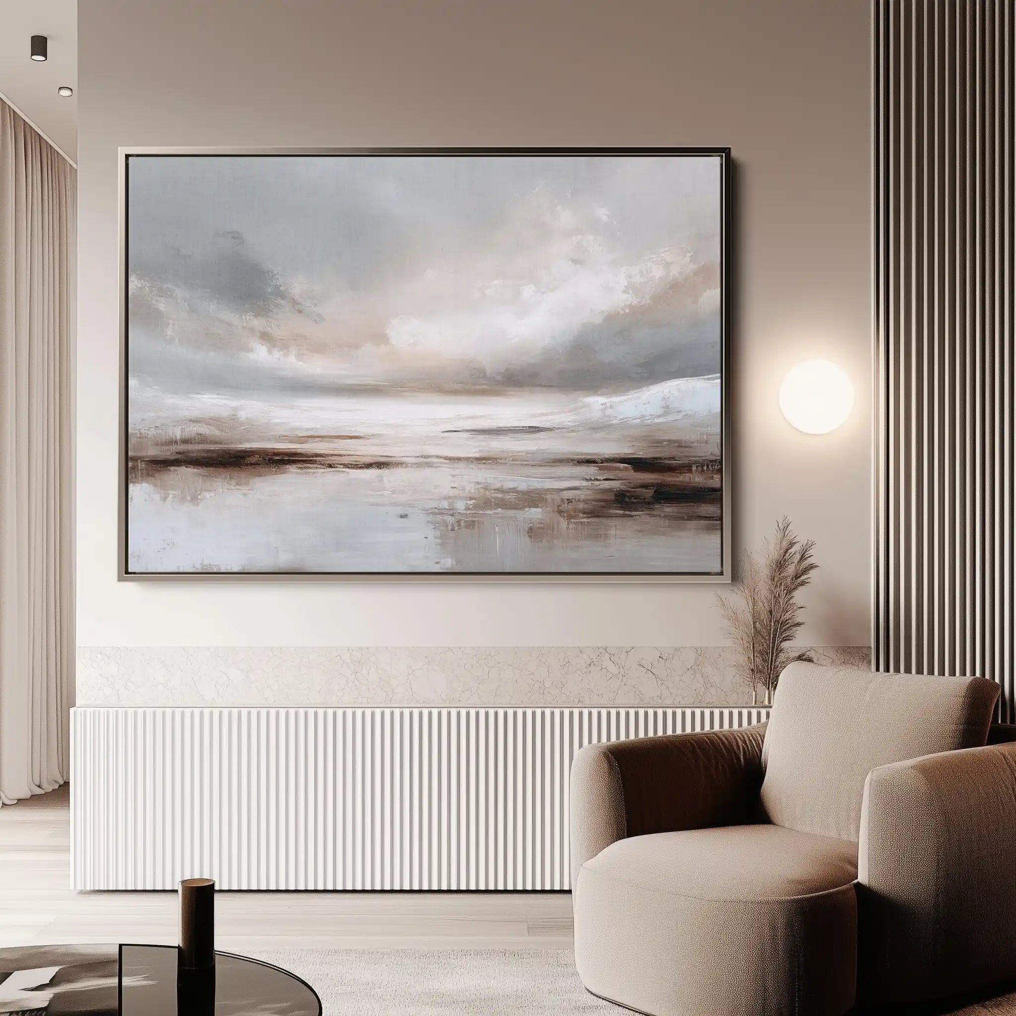 Abstract 1610 Canvas Art 60 x 40 cm / Stretched on hidden frame
