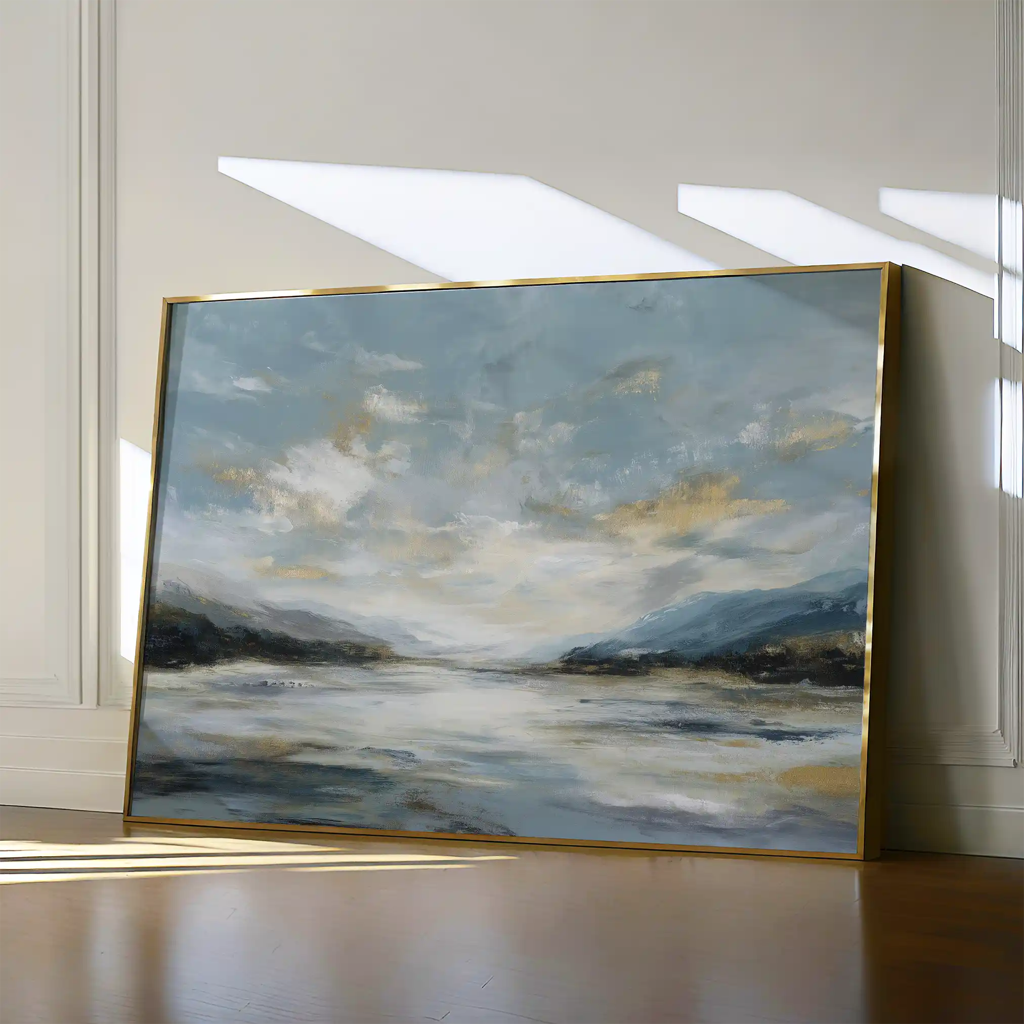 Abstract 1612 Canvas Art 60 x 40 cm / Stretched on hidden frame