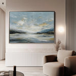 Abstract 1612 Canvas Art 60 x 40 cm / Stretched on hidden frame