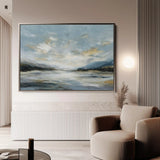 Abstract 1612 Canvas Art 60 x 40 cm / Stretched on hidden frame