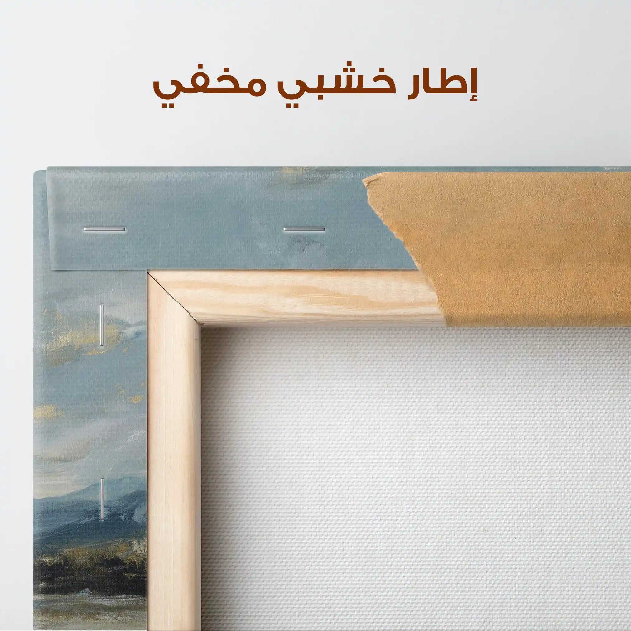 Abstract 1612 Canvas Art 60 x 40 cm / Stretched on hidden frame