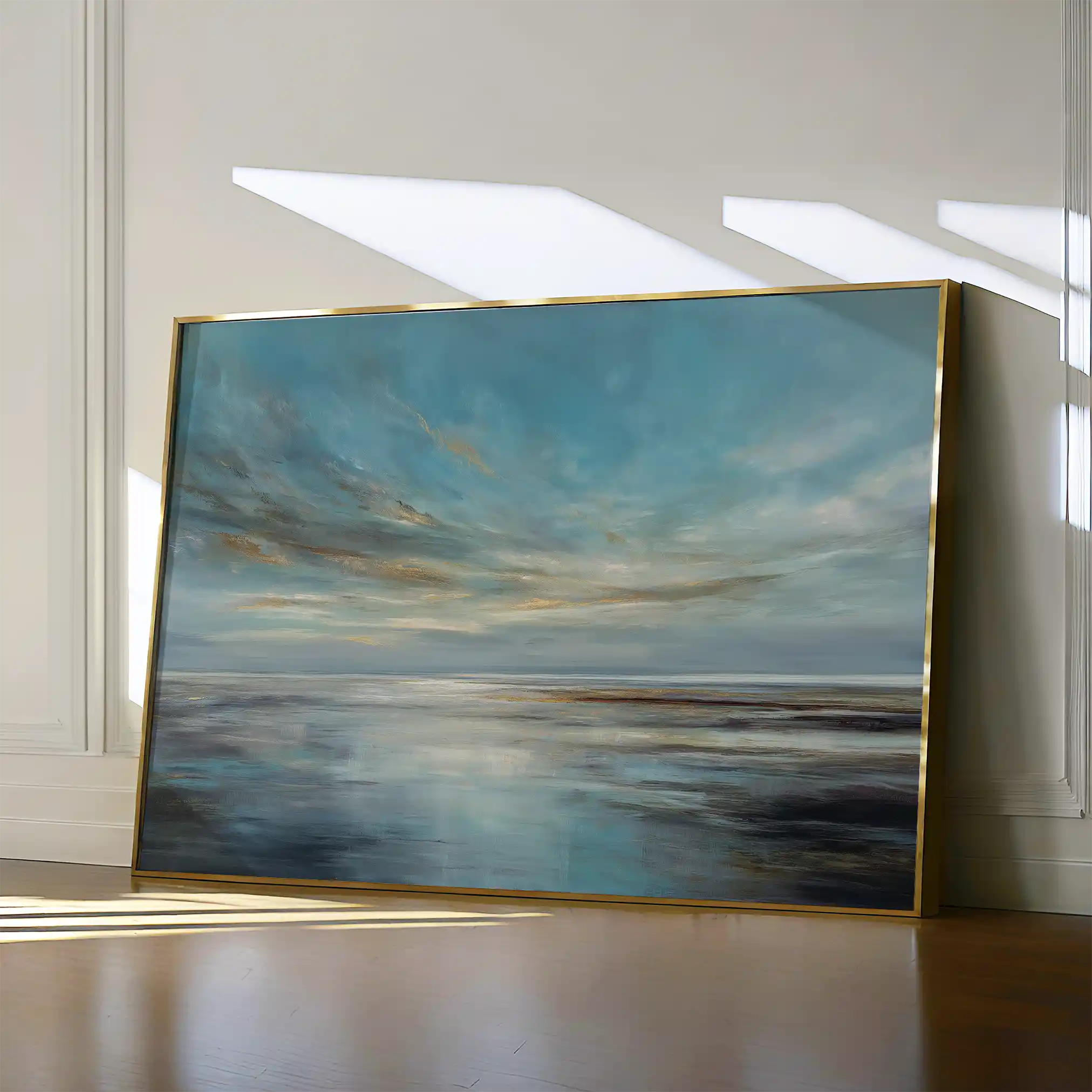 Abstract 1613 Canvas Art 60 x 40 cm / Stretched on hidden frame