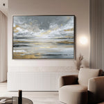 Abstract 1614 Canvas Art 60 x 40 cm / Stretched on hidden frame