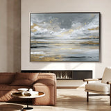 Abstract 1614 Canvas Art 60 x 40 cm / Stretched on hidden frame