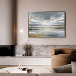 Abstract 1614 Canvas Art 60 x 40 cm / Stretched on hidden frame