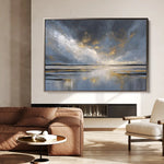 Abstract 1615 Canvas Art 60 x 40 cm / Stretched on hidden frame
