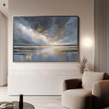 Abstract 1615 Canvas Art 60 x 40 cm / Stretched on hidden frame