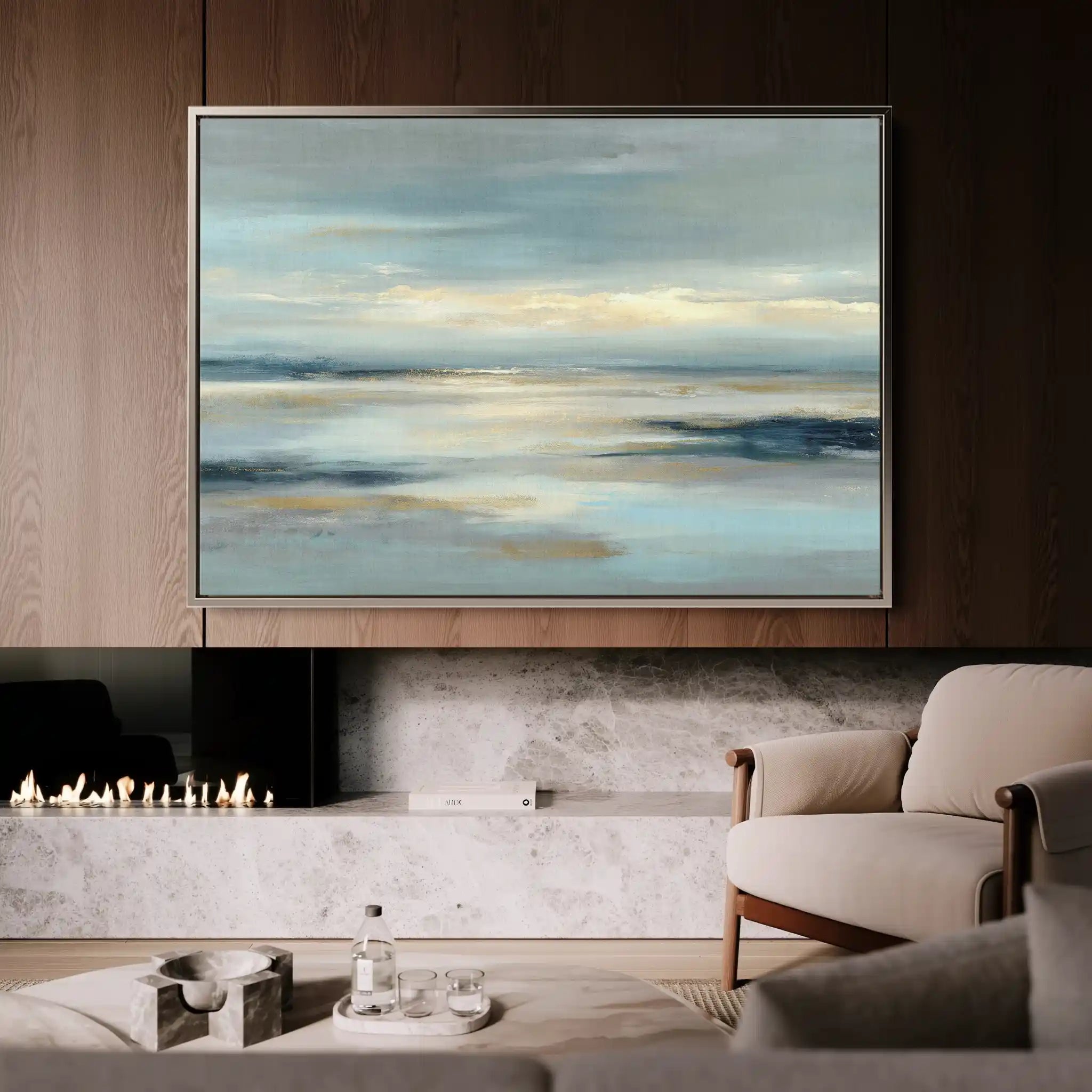 Abstract 1617 Canvas Art 60 x 40 cm / Stretched on hidden frame