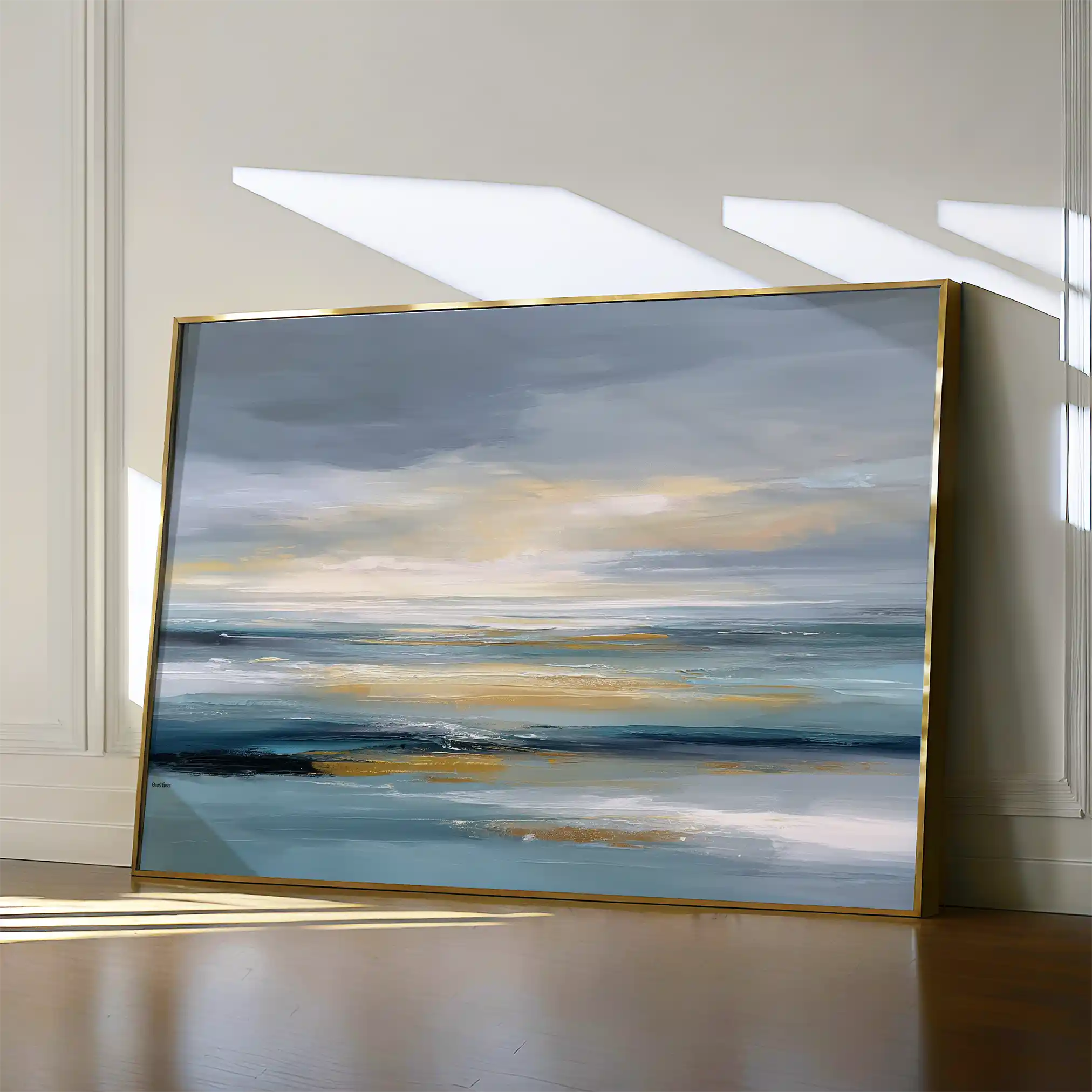 Abstract 1619 Canvas Art 60 x 40 cm / Stretched on hidden frame