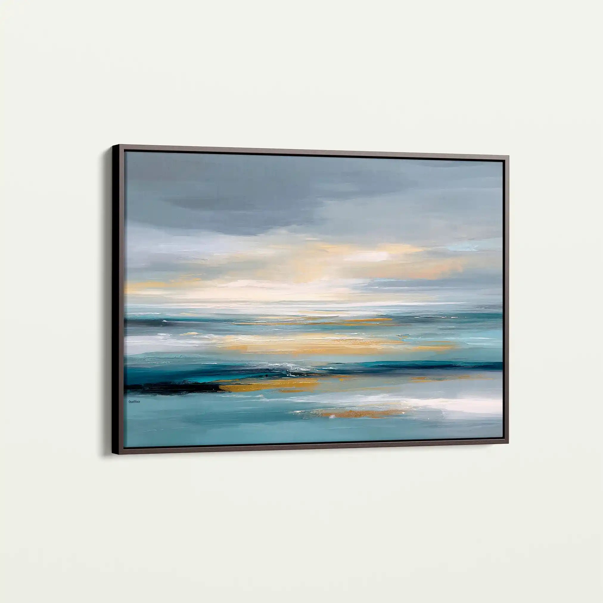 Abstract 1619 Canvas Art 60 x 40 cm / Stretched on hidden frame