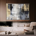 Abstract 162 Canvas Art 60 x 40 cm / Stretched on hidden frame