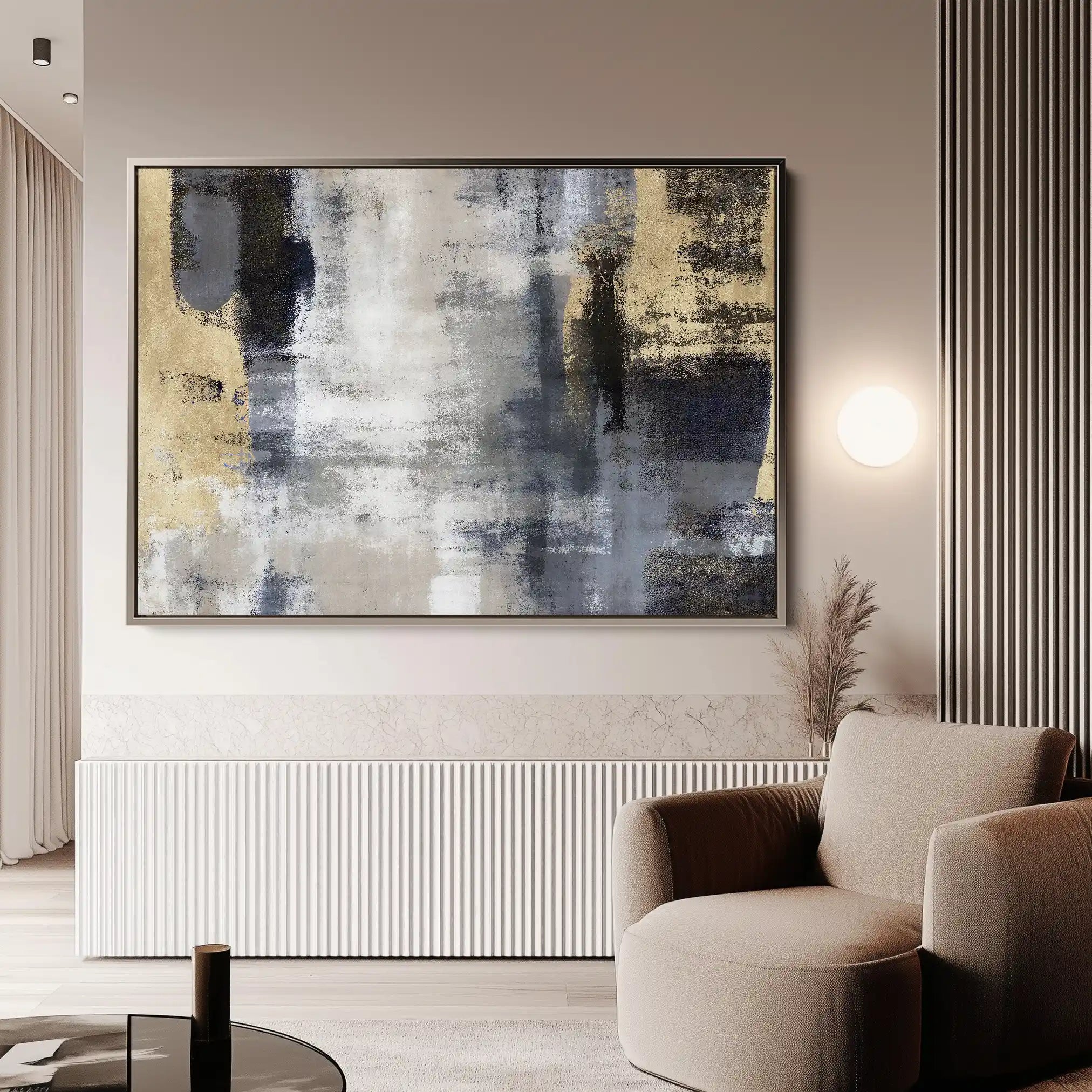 Abstract 162 Canvas Art 60 x 40 cm / Stretched on hidden frame