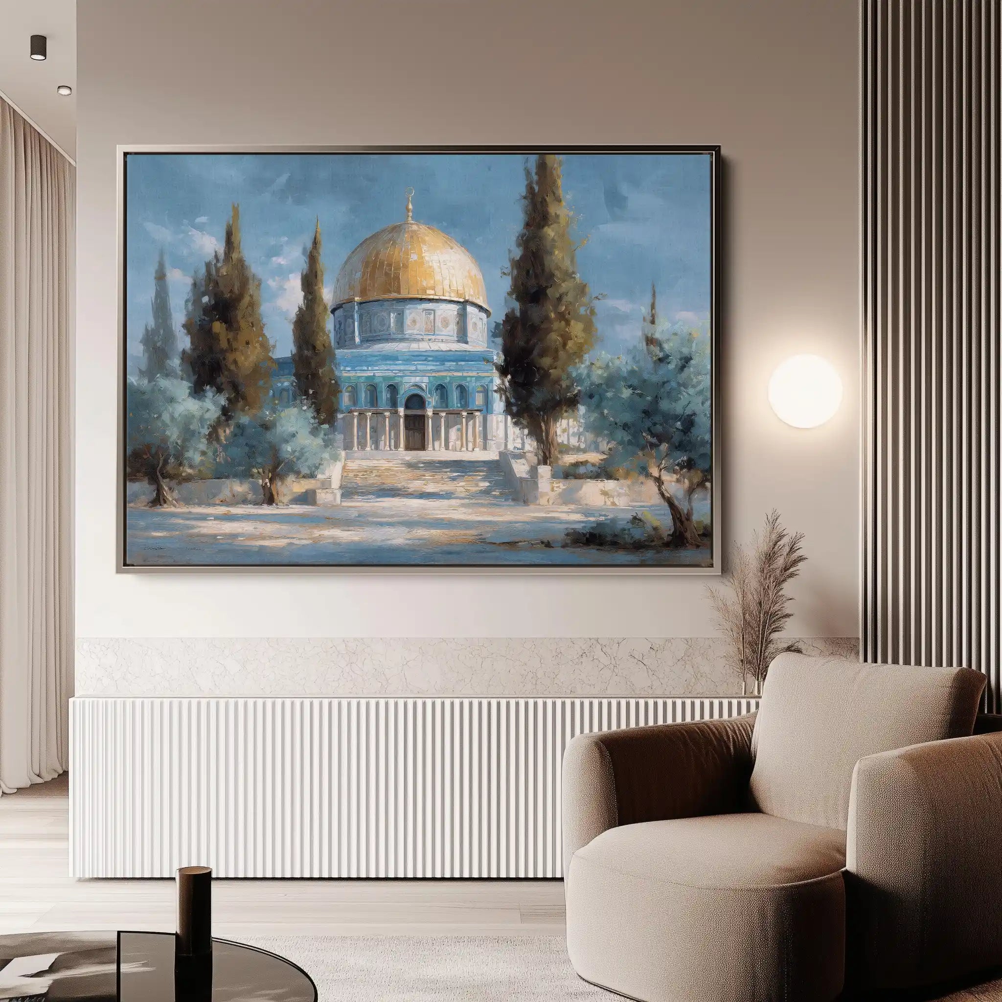 Palestine 162 Canvas Art 60 x 40 cm / Stretched on hidden frame