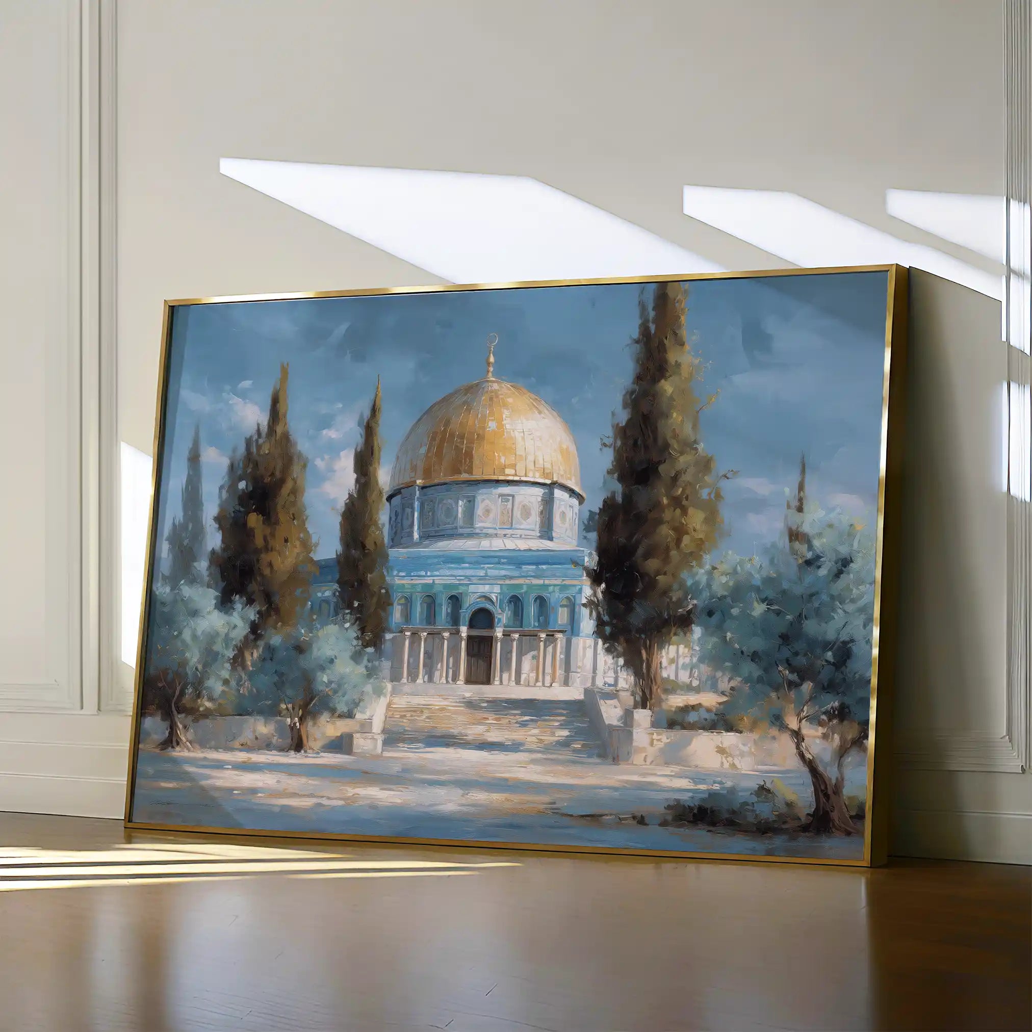 Palestine 162 Canvas Art 60 x 40 cm / Stretched on hidden frame