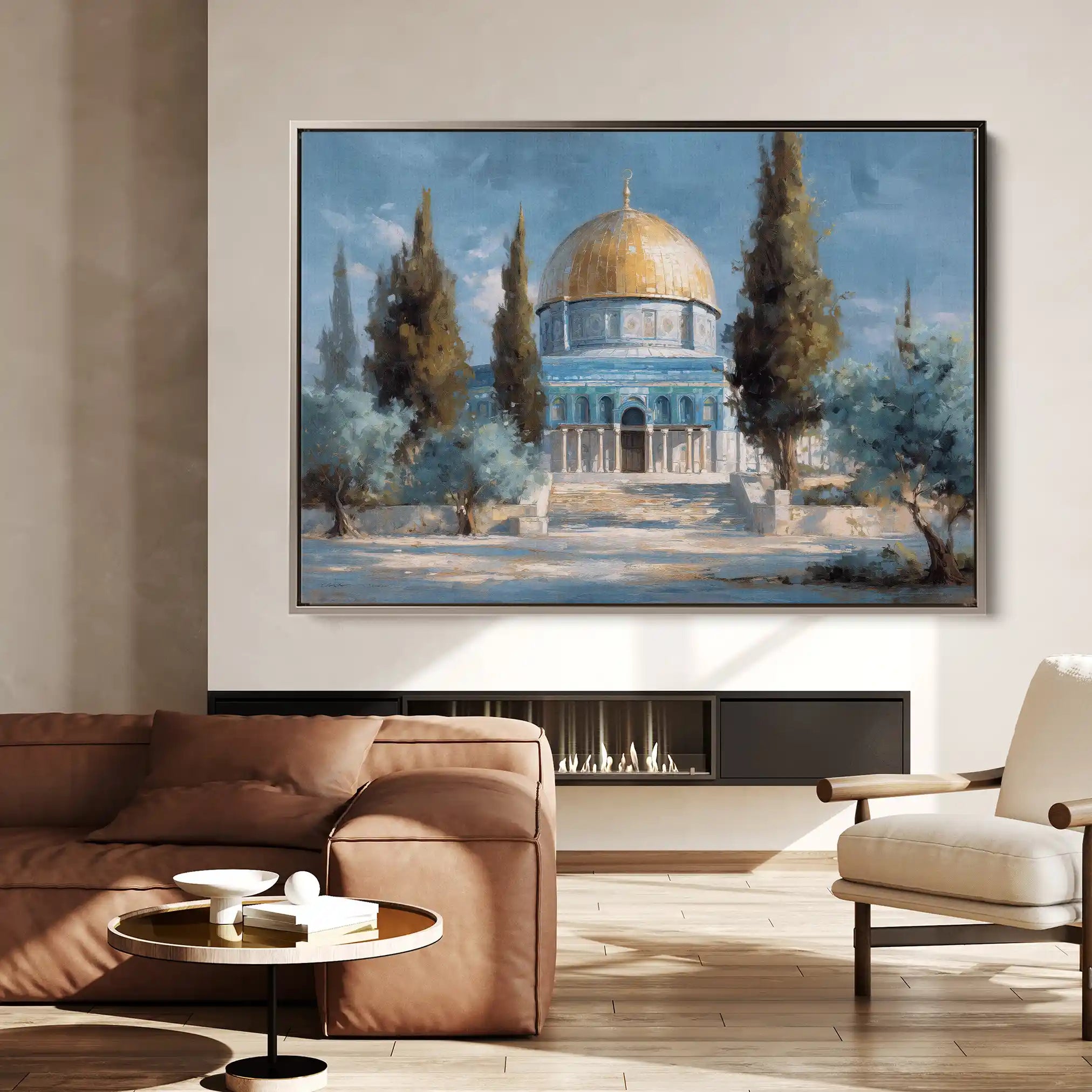 Palestine 162 Canvas Art 60 x 40 cm / Stretched on hidden frame