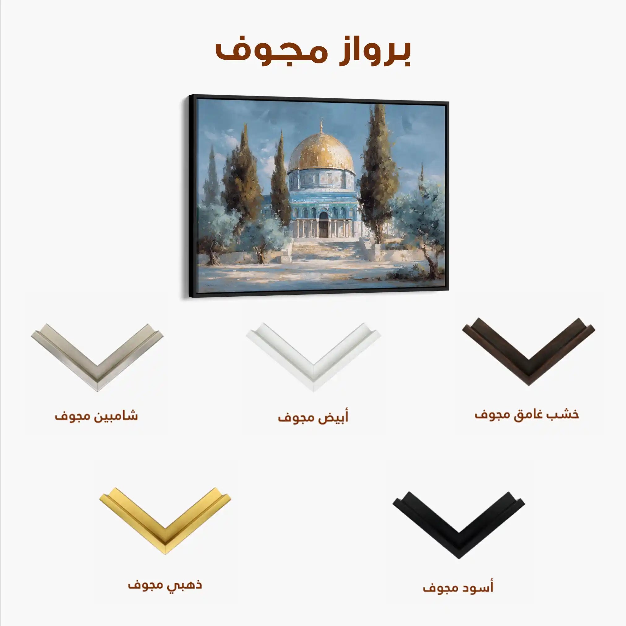 Palestine 162 Canvas Art 60 x 40 cm / Stretched on hidden frame