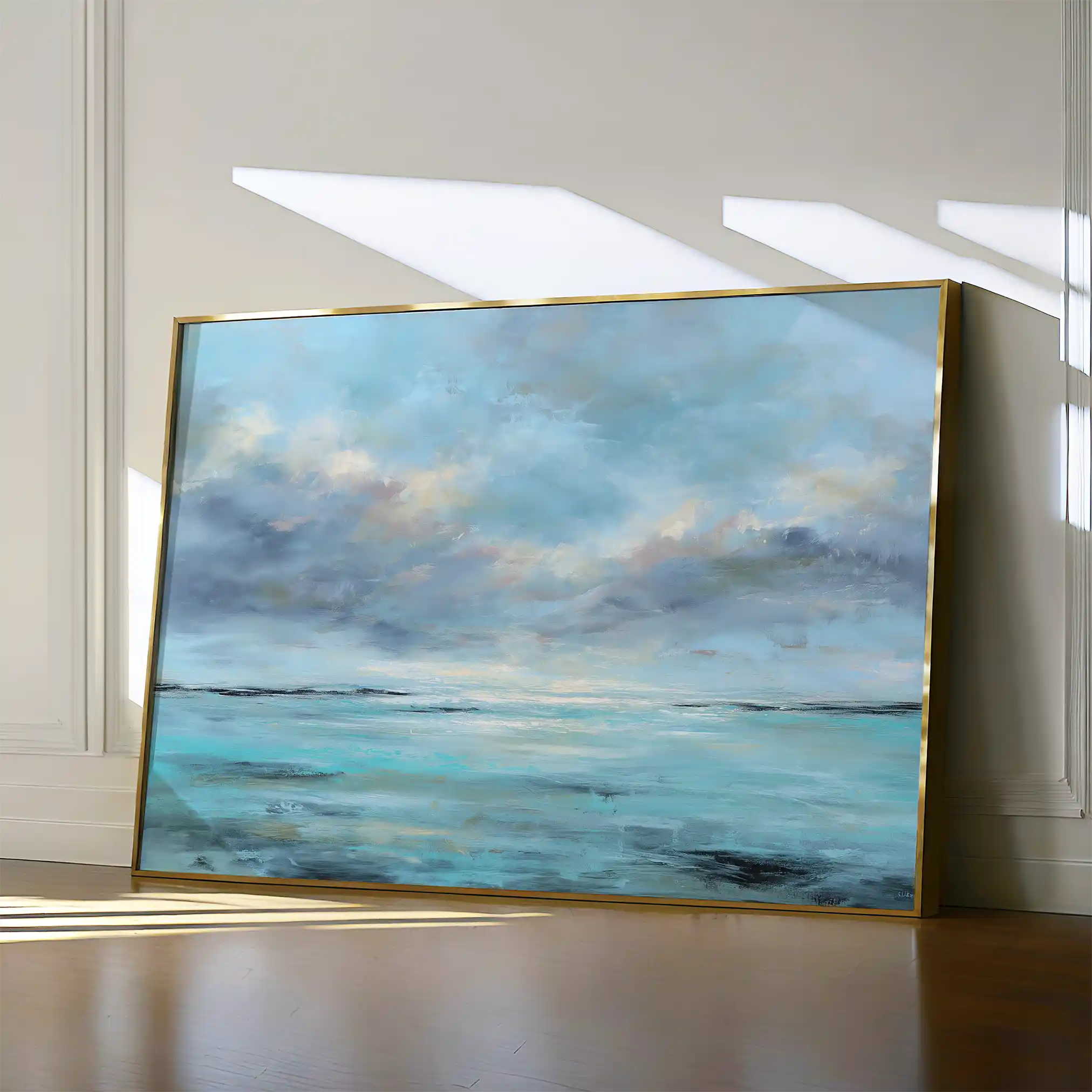 Abstract 1620 Canvas Art 60 x 40 cm / Stretched on hidden frame