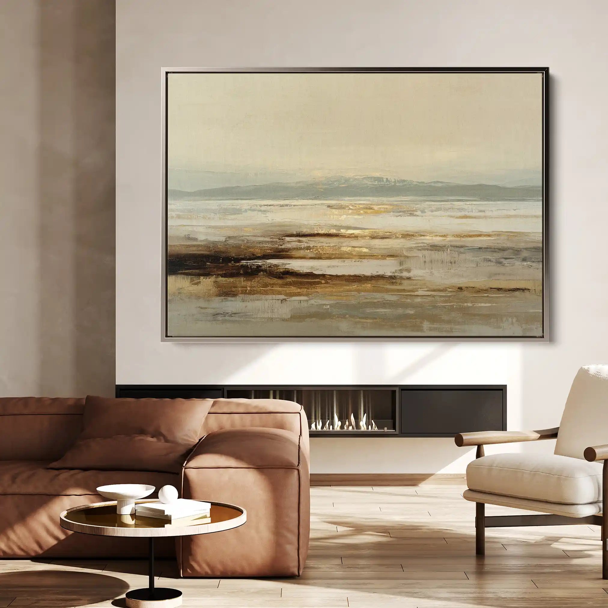 Abstract 1622 Canvas Art 60 x 40 cm / Stretched on hidden frame