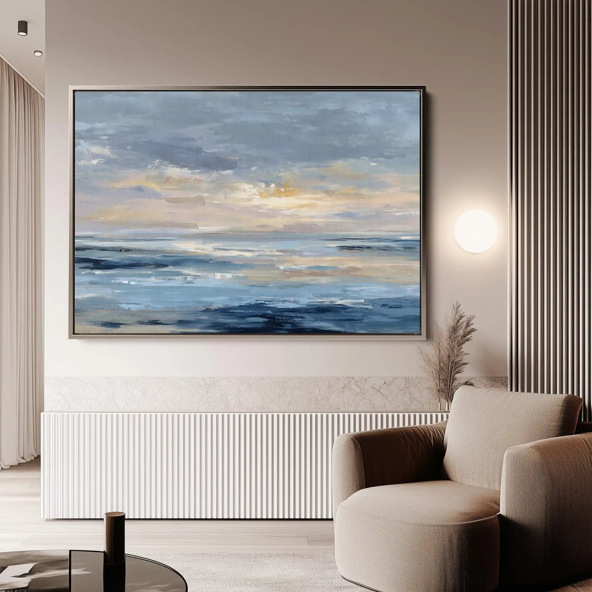 Abstract 1623 Canvas Art 60 x 40 cm / Stretched on hidden frame