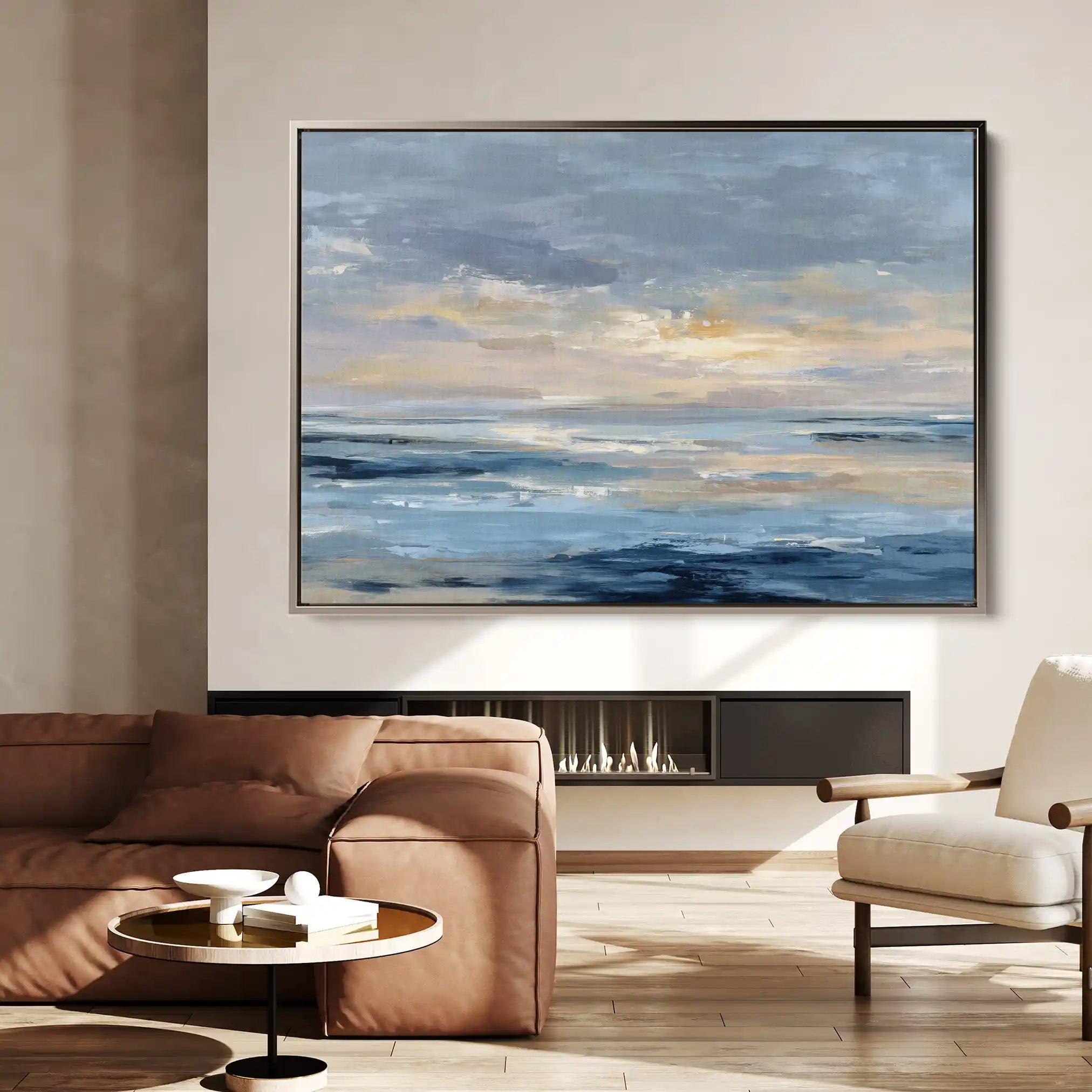 Abstract 1623 Canvas Art 60 x 40 cm / Stretched on hidden frame