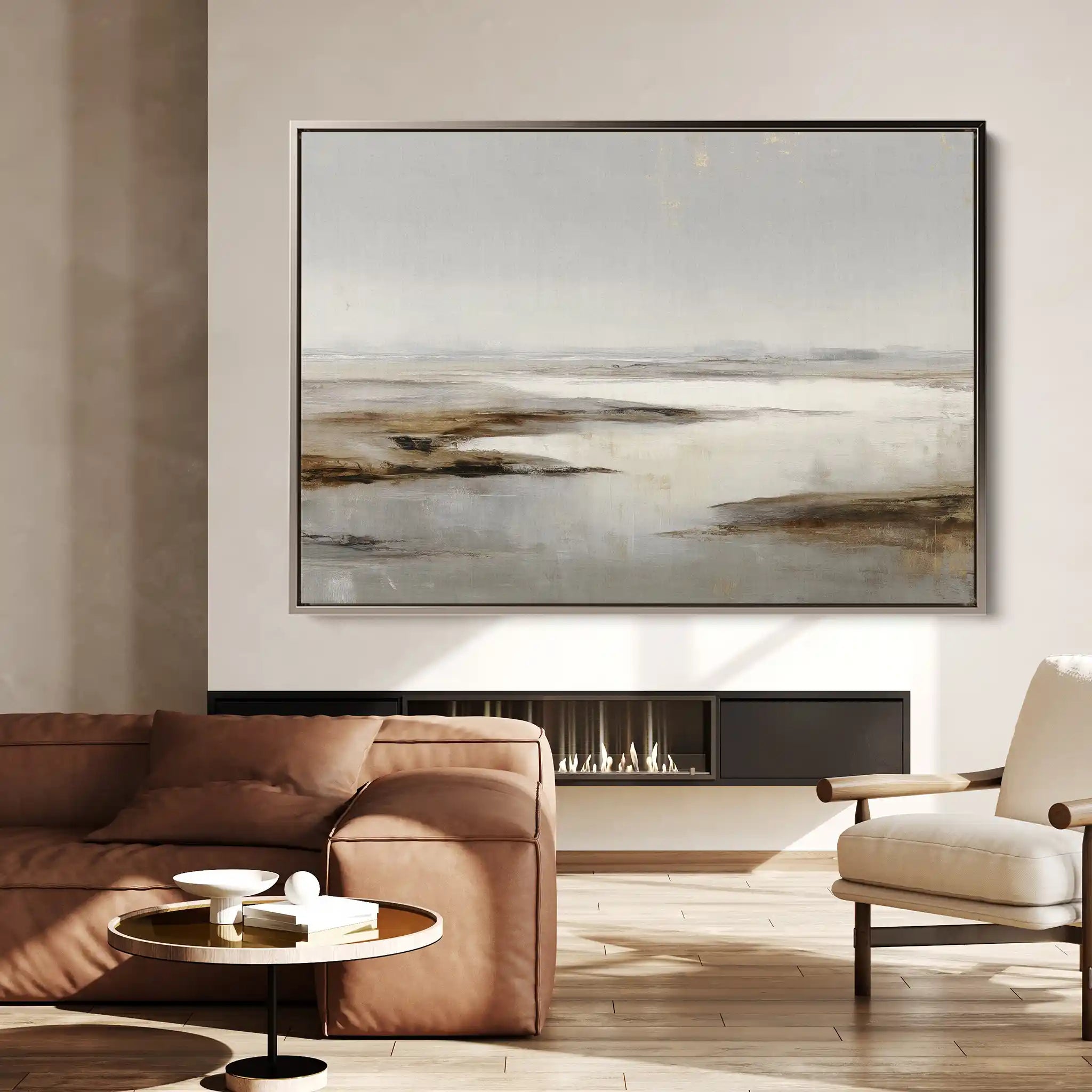 Abstract 1624 Canvas Art 60 x 40 cm / Stretched on hidden frame